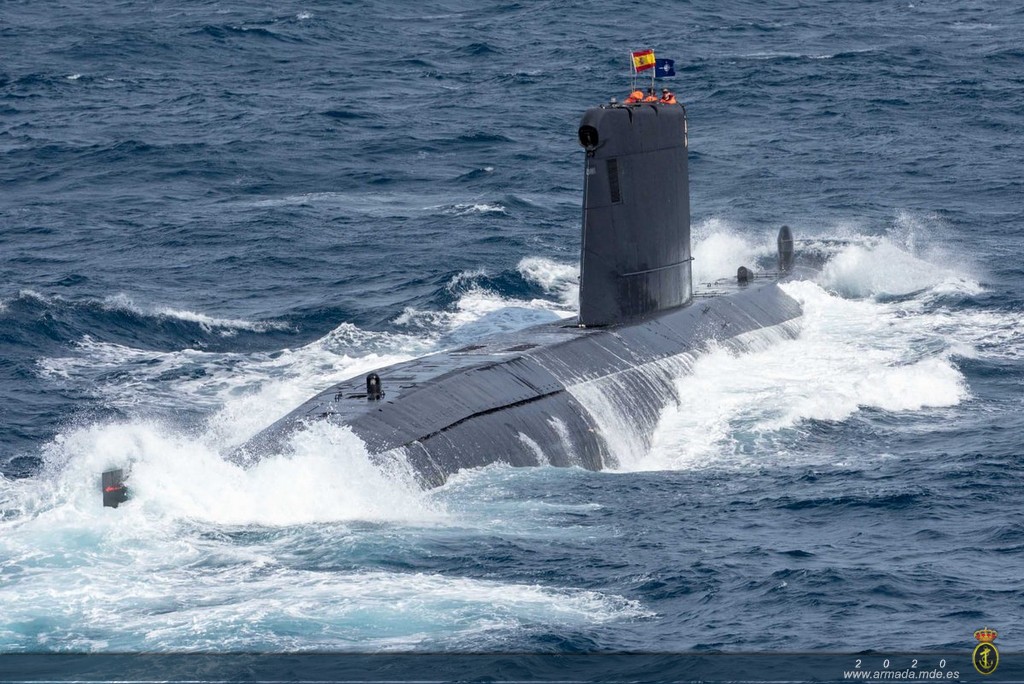 OP. SEA GUARDIAN.- Submarino "Tramontana" (S-74)